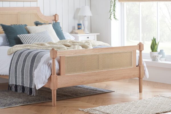 Geneva King Rattan Bed - Image 8