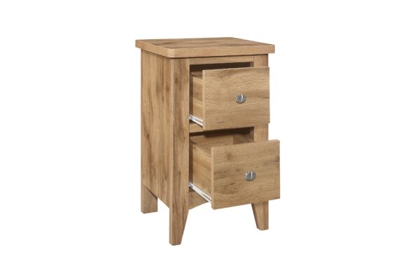 Hampstead 2 Drawer Bedside - Image 2