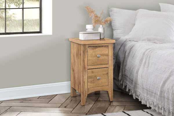 Hampstead 2 Drawer Bedside - Image 4