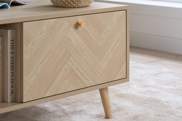 Herringford 1 Drawer Coffee Table - Image 6