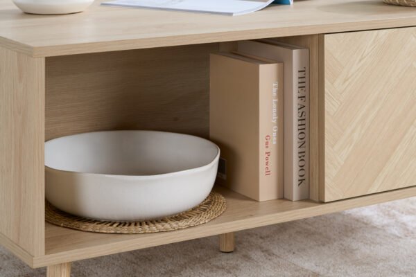 Herringford 1 Drawer Coffee Table - Image 7