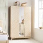 Herringford 3 Door Wardrobe With Mirror