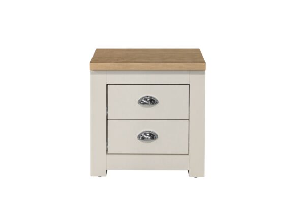Highgate 2 Drawer Bedside - Image 2