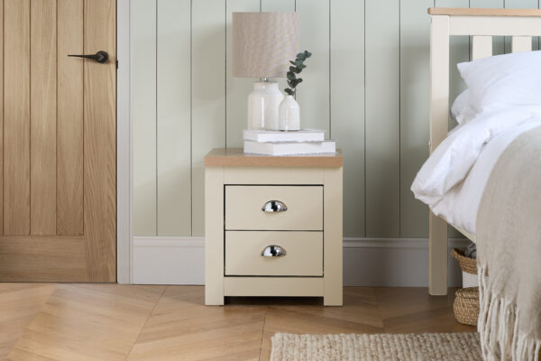 Highgate 2 Drawer Bedside - Image 3