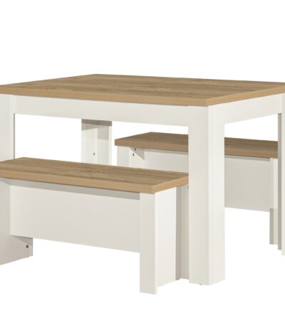 Highgate Dining Table & Bench Set
