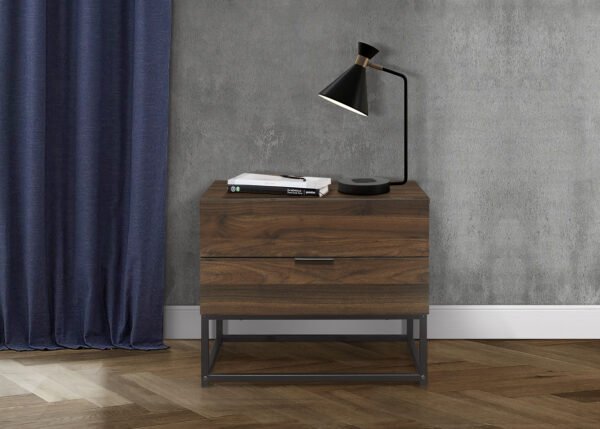 Houston 2 Drawer Bedside - Image 5