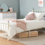 90cm Jessica Bed Cream
