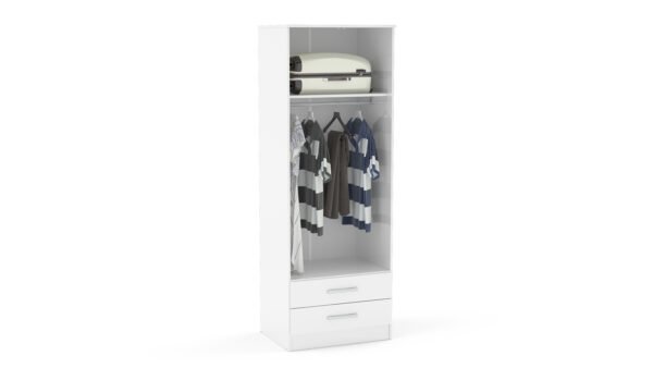 Lynx 2 Door Combi Wardrobe - Image 3