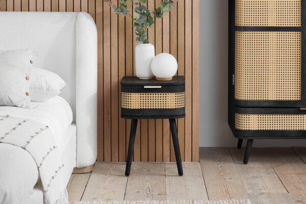 Noah 1 Drawer Bedside - Image 3