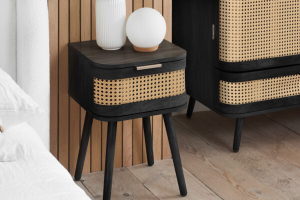 Noah 1 Drawer Bedside - Image 4