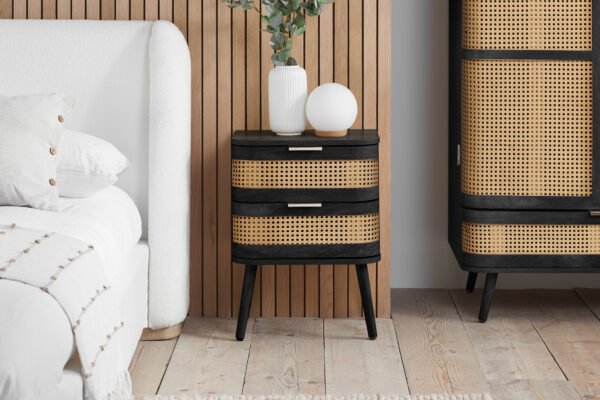 Noah 2 Drawer Bedside