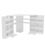 Olivia Corner Dressing Table With Storage - Image 3