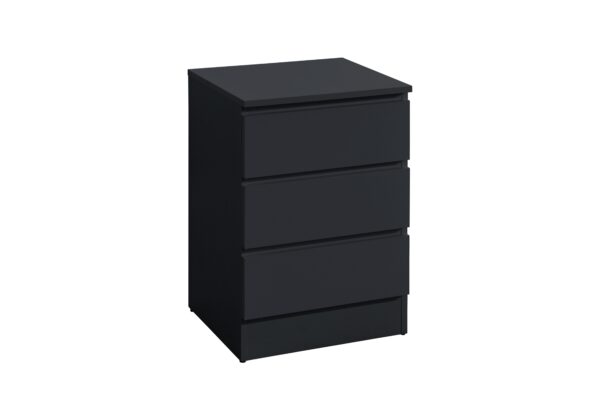 Oslo 3 Drawer Bedside