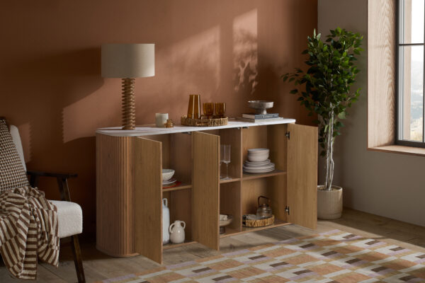 Russo 3 Door Sideboard - Image 4